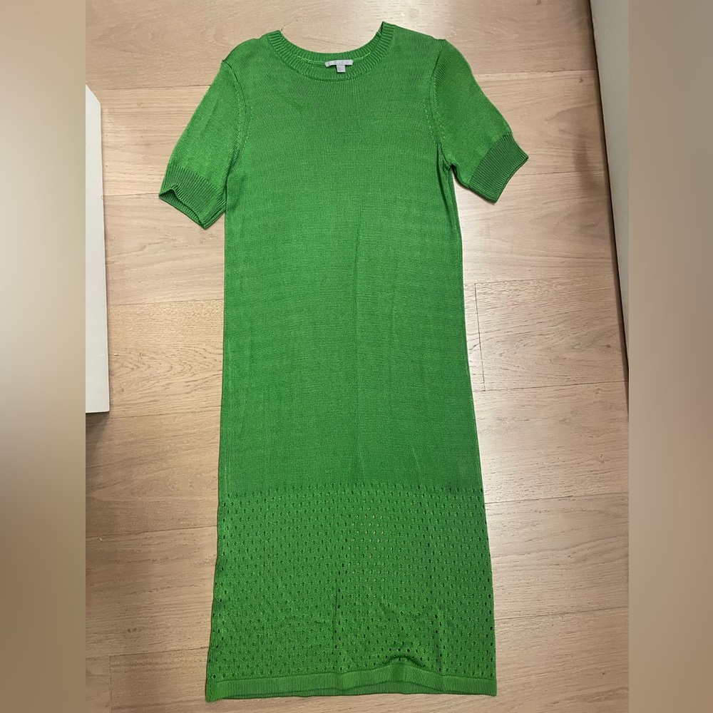 Green Cos Knit Dress